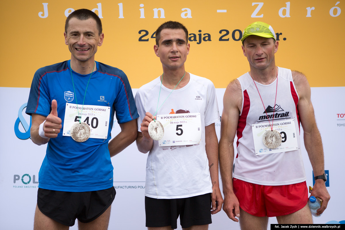 Półmaraton Górski, Jedlina-Zdrój, maj 2015. Fot. Jacek Zych