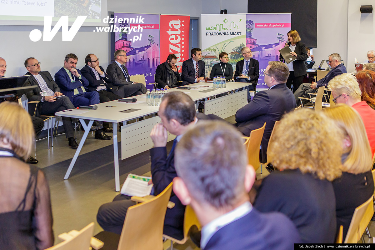 31.03.2016. Wałbrzych. Konferencja Pracownia Miasta, zorganizowana przez Gazetę Wyborczą w Starej Kopalni w Wałbrzychu. fot. Jacek Zych / Dziennik Wałbrzych