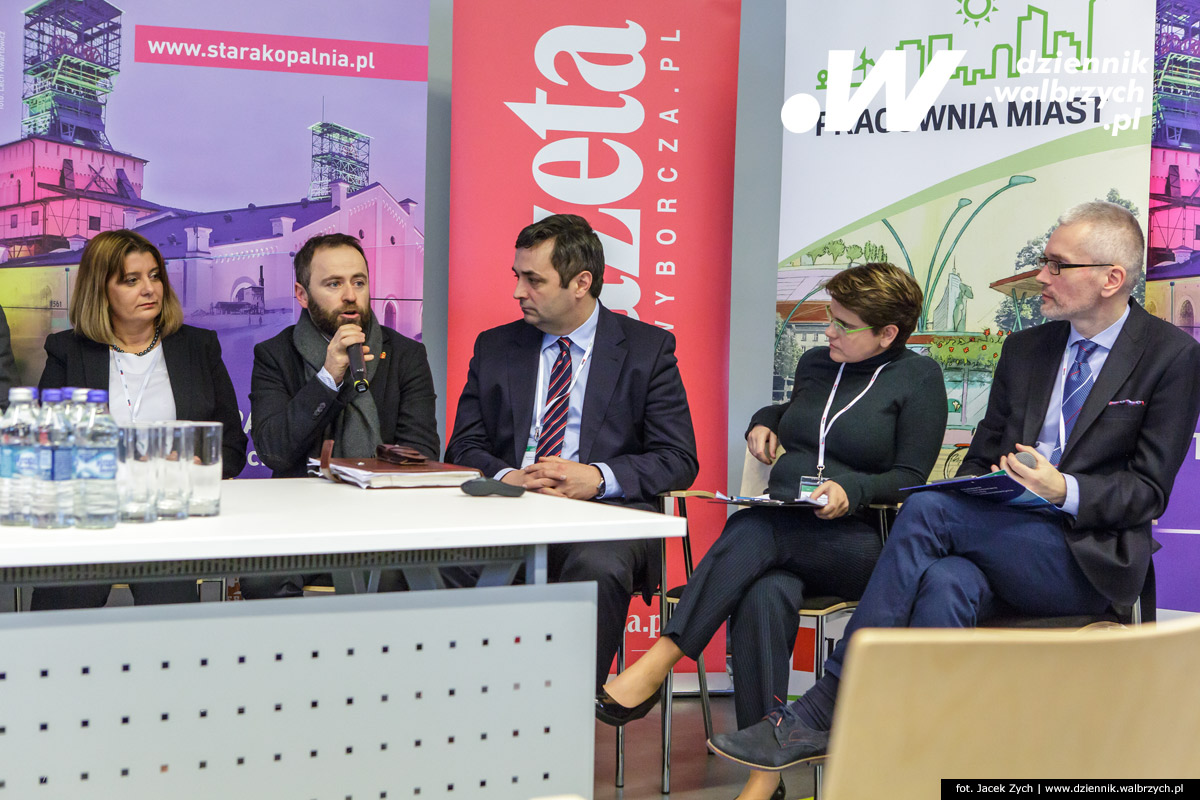 31.03.2016. Wałbrzych. Konferencja Pracownia Miasta, zorganizowana przez Gazetę Wyborczą w Starej Kopalni w Wałbrzychu. fot. Jacek Zych / Dziennik Wałbrzych