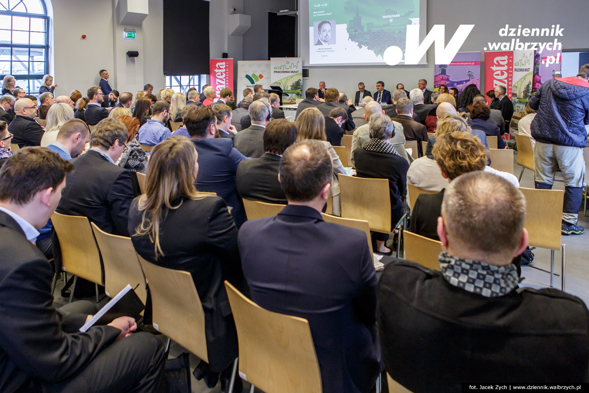 31.03.2016. Wałbrzych. Konferencja Pracownia Miasta, zorganizowana przez Gazetę Wyborczą w Starej Kopalni w Wałbrzychu. fot. Jacek Zych / Dziennik Wałbrzych