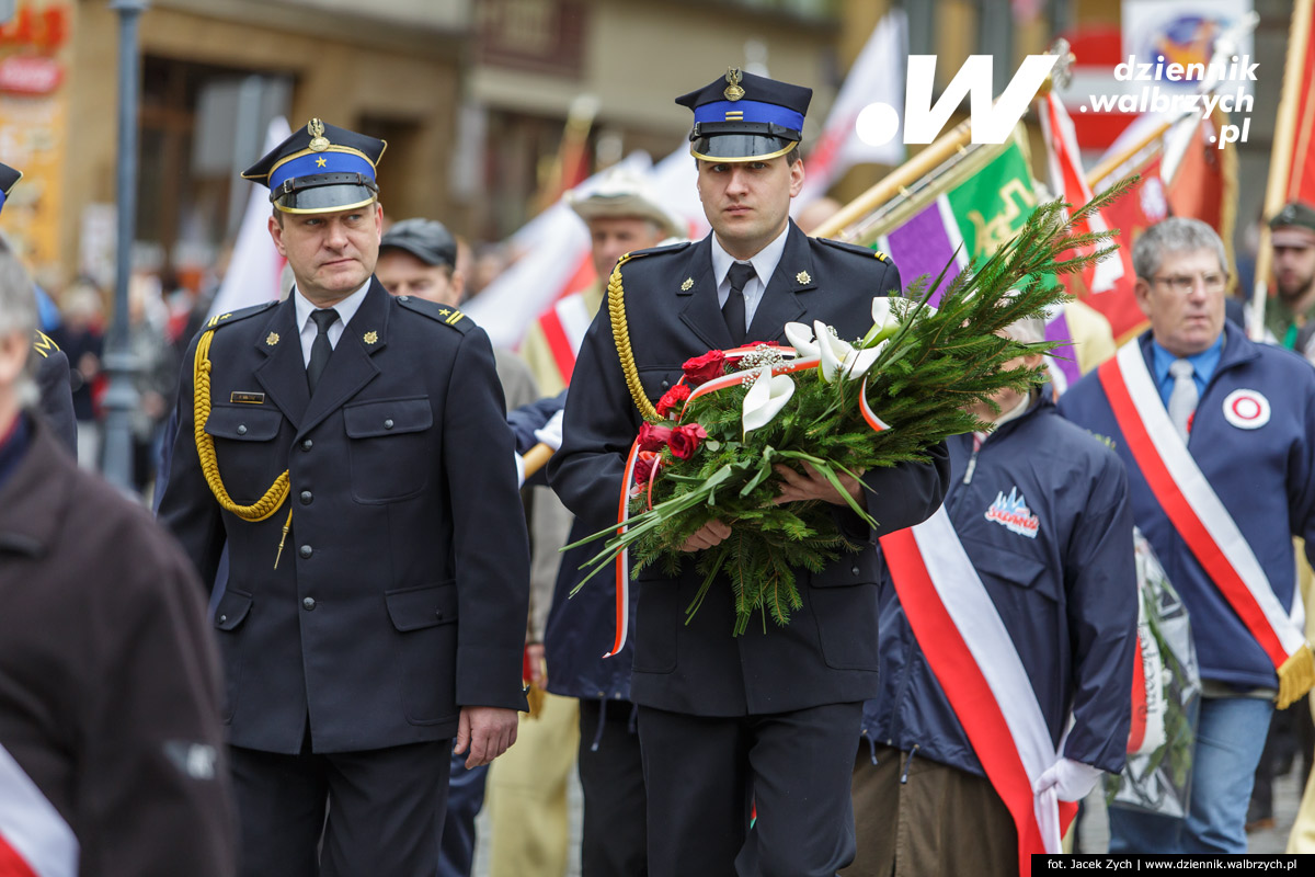 03.05.2016 Wałbrzych Obchody 225. rocznicy podpisania Konstytucji 3. maja fot. Jacek Zych / Dziennik Wałbrzych