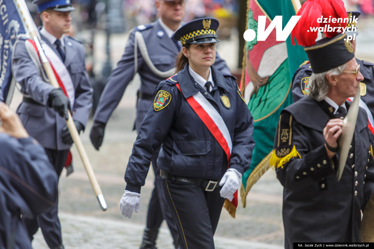 03.05.2016 Wałbrzych Obchody 225. rocznicy podpisania Konstytucji 3. maja fot. Jacek Zych / Dziennik Wałbrzych