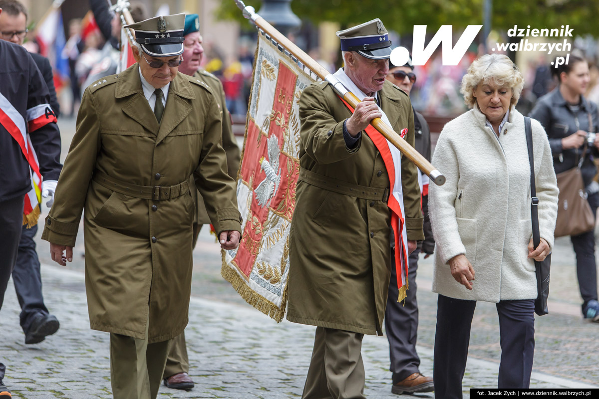 03.05.2016 Wałbrzych Obchody 225. rocznicy podpisania Konstytucji 3. maja fot. Jacek Zych / Dziennik Wałbrzych