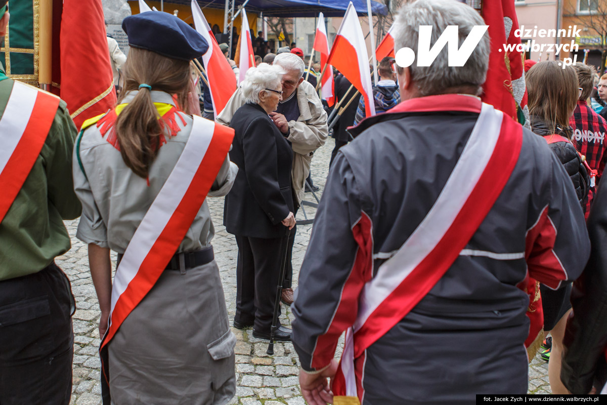 03.05.2016 Wałbrzych Obchody 225. rocznicy podpisania Konstytucji 3. maja fot. Jacek Zych / Dziennik Wałbrzych