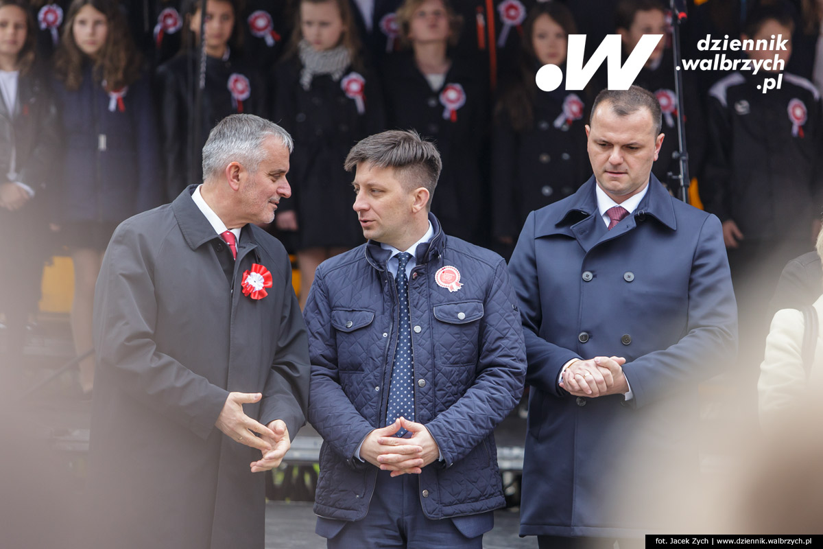 03.05.2016 Wałbrzych Obchody 225. rocznicy podpisania Konstytucji 3. maja fot. Jacek Zych / Dziennik Wałbrzych