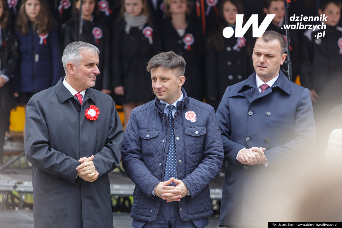 03.05.2016 Wałbrzych Obchody 225. rocznicy podpisania Konstytucji 3. maja fot. Jacek Zych / Dziennik Wałbrzych