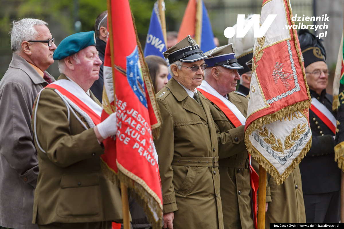 03.05.2016 Wałbrzych Obchody 225. rocznicy podpisania Konstytucji 3. maja fot. Jacek Zych / Dziennik Wałbrzych