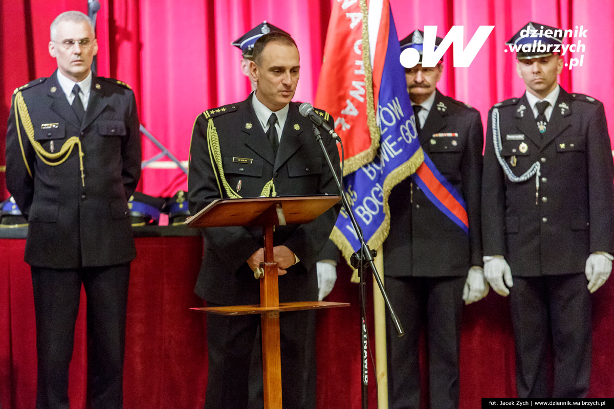 13.05.2016 Szczawno-Zdrój. Uroczysta akademia z okazji Święta Straży Pożarnej. fot. Jacek Zych / Dziennik Wałbrzych