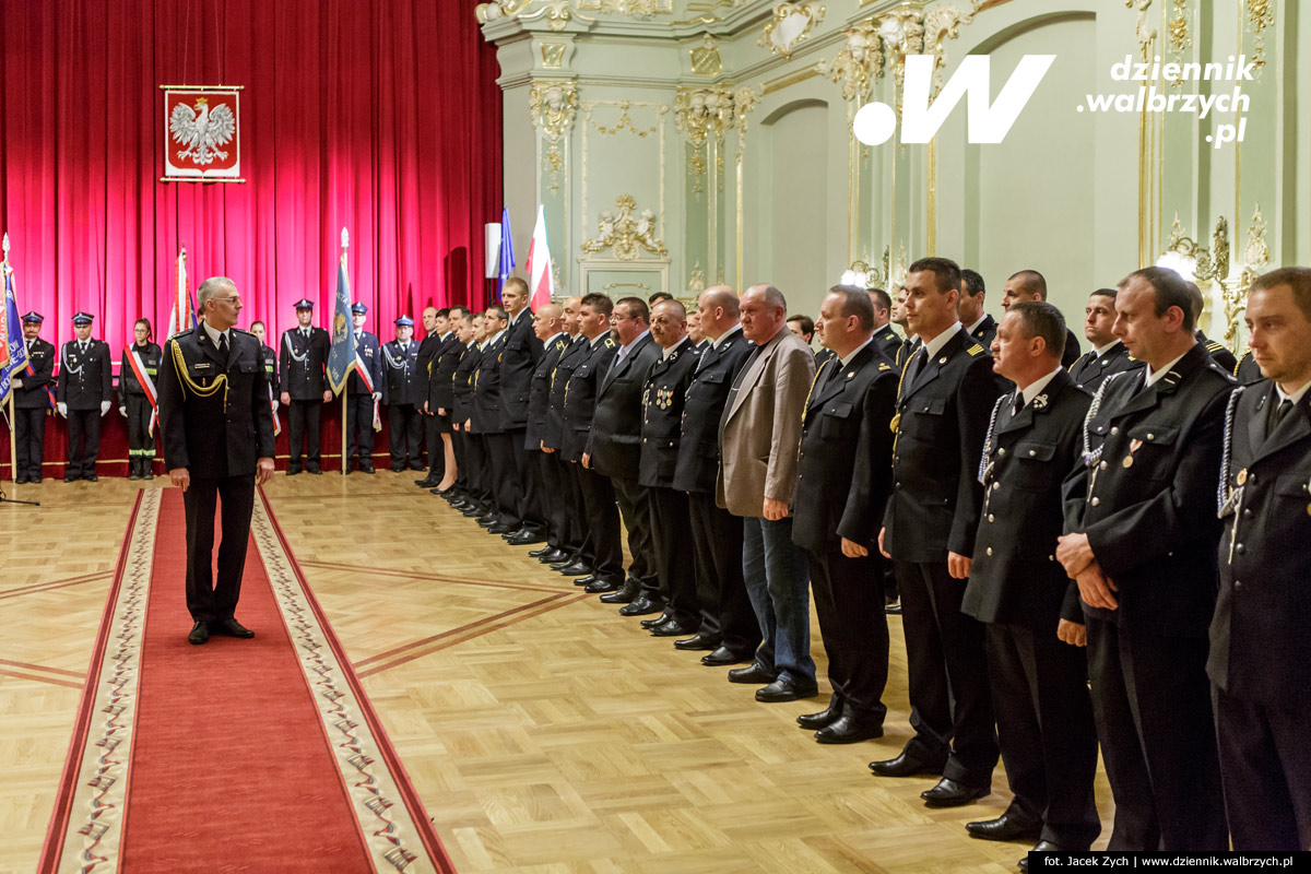 13.05.2016 Szczawno-Zdrój. Uroczysta akademia z okazji Święta Straży Pożarnej. fot. Jacek Zych / Dziennik Wałbrzych