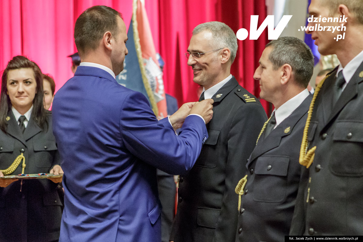 13.05.2016 Szczawno-Zdrój. Uroczysta akademia z okazji Święta Straży Pożarnej. fot. Jacek Zych / Dziennik Wałbrzych