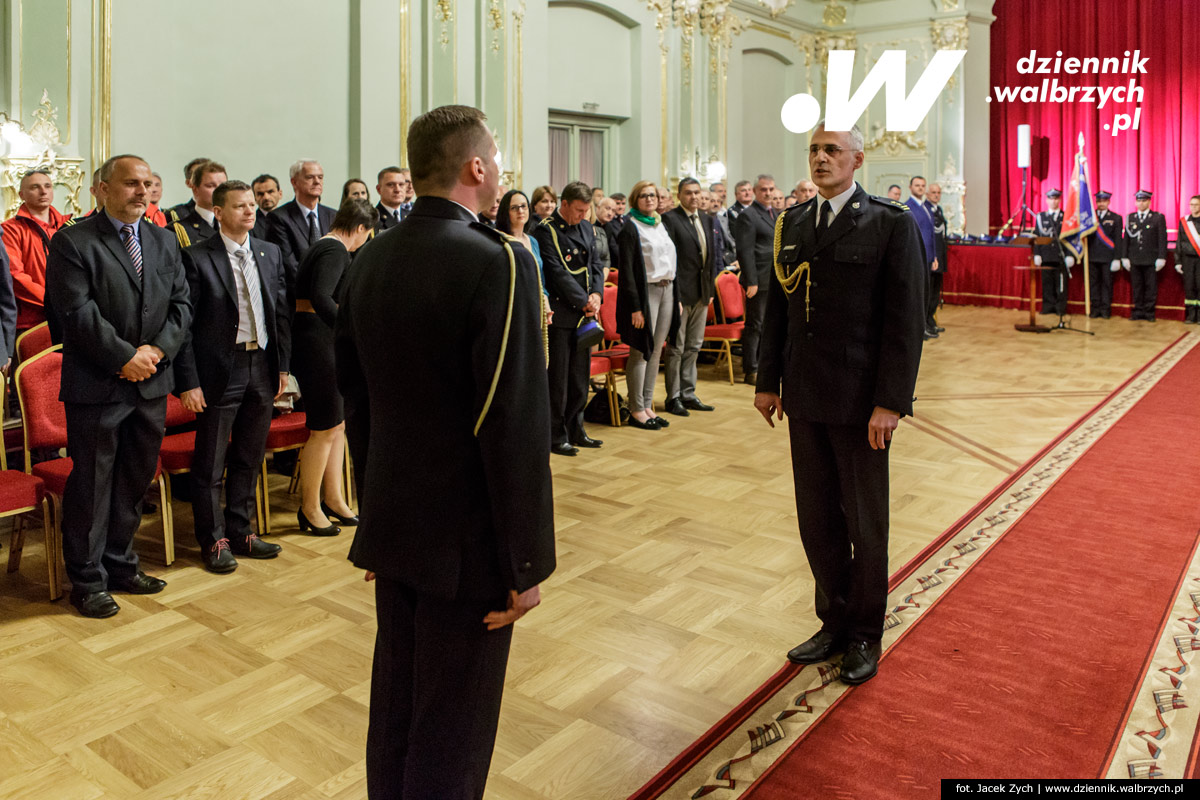 13.05.2016 Szczawno-Zdrój. Uroczysta akademia z okazji Święta Straży Pożarnej. fot. Jacek Zych / Dziennik Wałbrzych