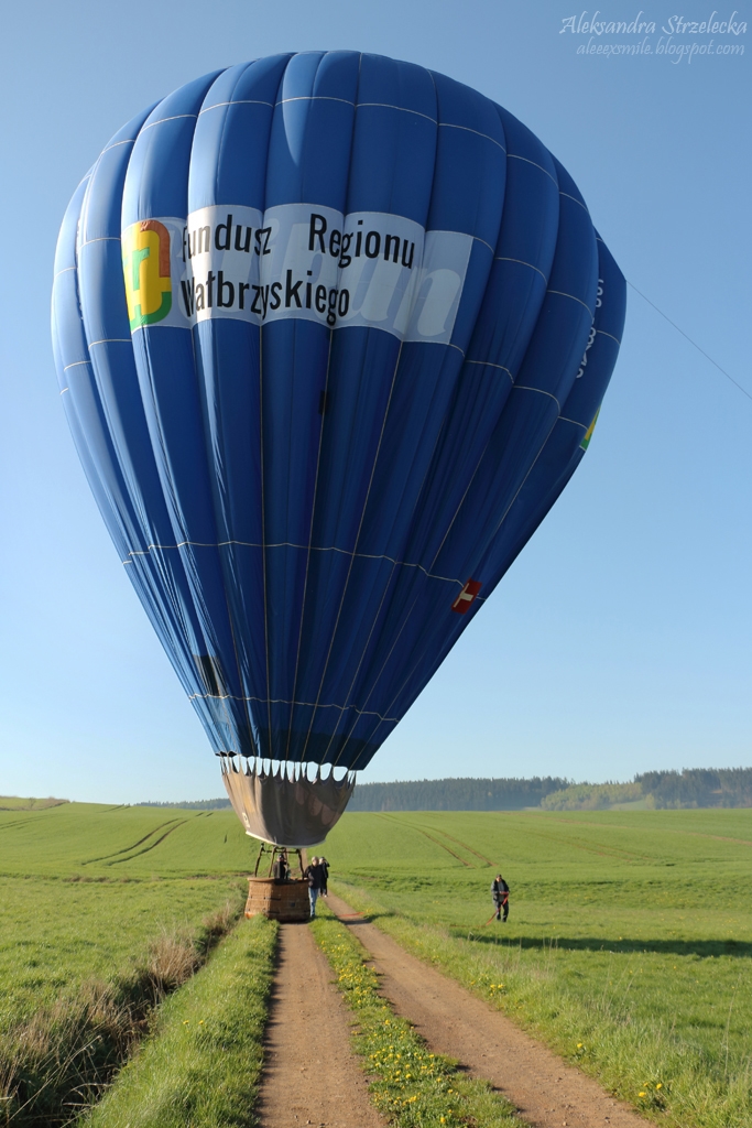 06.05.2016 Wałbrzych Lot balonem. fot. Aleksandra Strzelecka