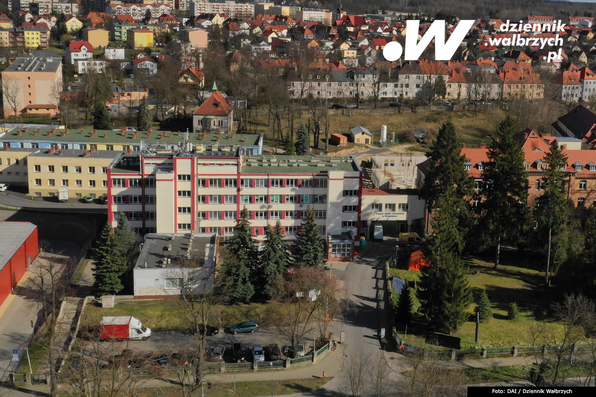 Szpital zakaźny w Bolesławcu. Fot. DAI / Dziennik Wałbrzych