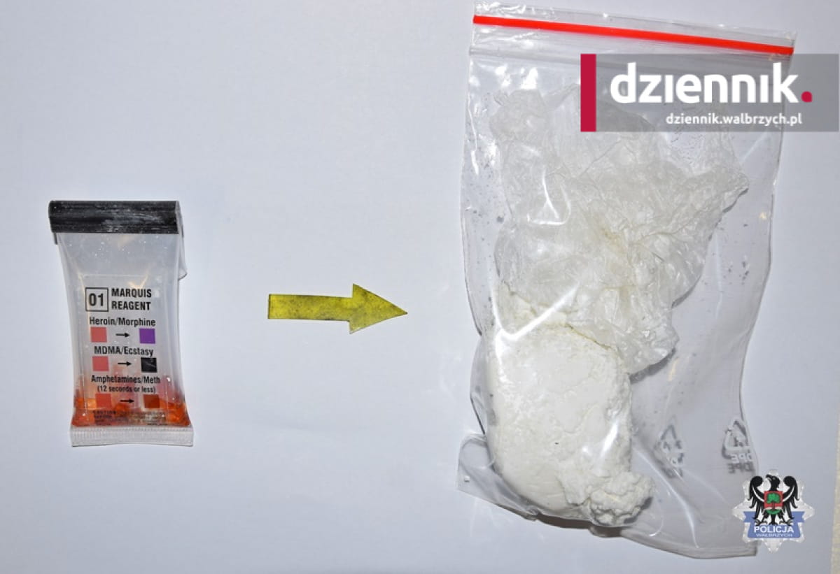 Wałbrzych. Ponad 700 porcji narkotyków nie trafi na rynek fot. użyczone – Komenda Miejska Policji w Wałbrzychu