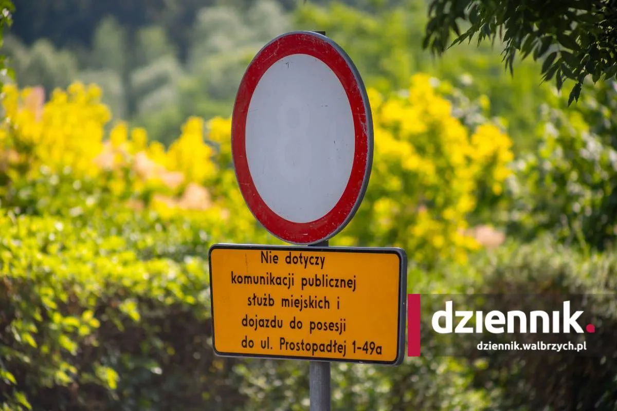 Wałbrzych. Drogowa pułapka przy okazji remontu Wrocławskiej. Zakaz ruchu na Prostopadłej