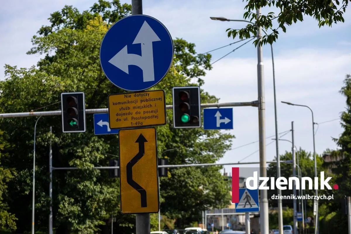 Wałbrzych. Drogowa pułapka przy okazji remontu Wrocławskiej. Zakaz ruchu na Prostopadłej