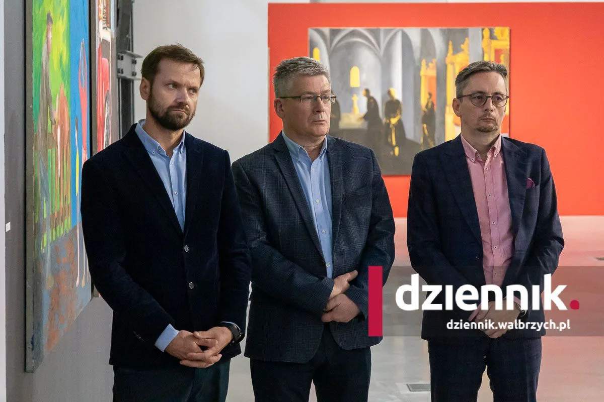 Konferencja prasowa w sprawie zmian w miejskich instytucjach kultury w Wałbrzychu