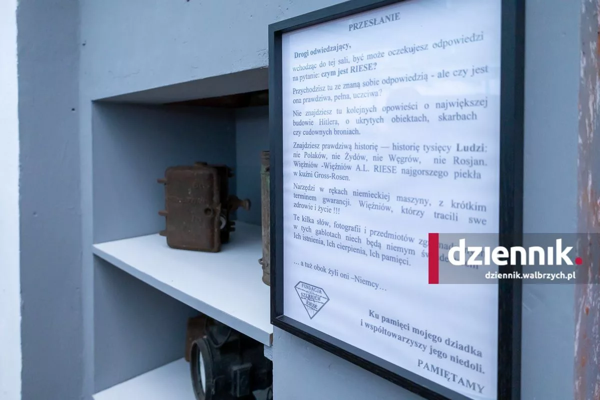 Izba Pamięci Riese w Głuszycy. Miejsce prawdziwej i trudnej historii