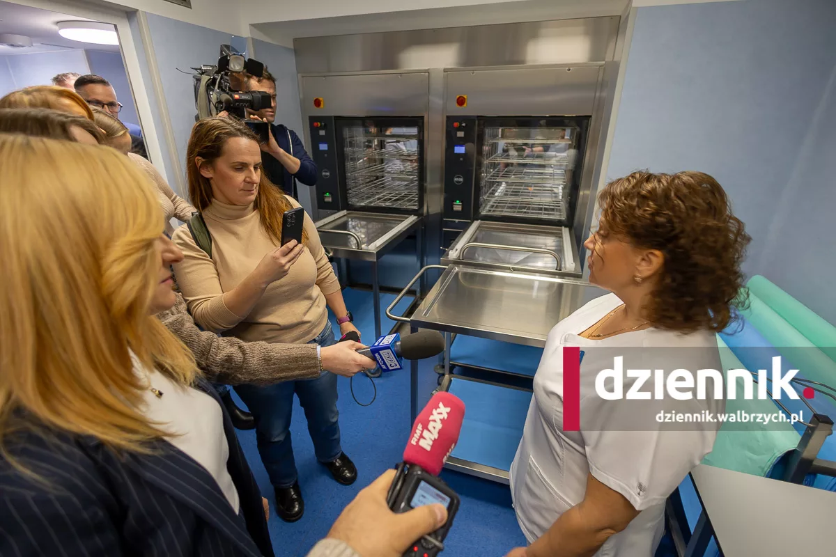 Ryzyko szpitalnych zakażeń ma być ograniczone do minimum. Ważna inwestycja w wałbrzyskim szpitalu