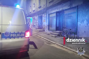 Pijany 61-latek na rowerze. Mężczyzna dostał 2,5 tysiąca złotych mandatu fot. Komenda Miejska Policji w Wałbrzychu