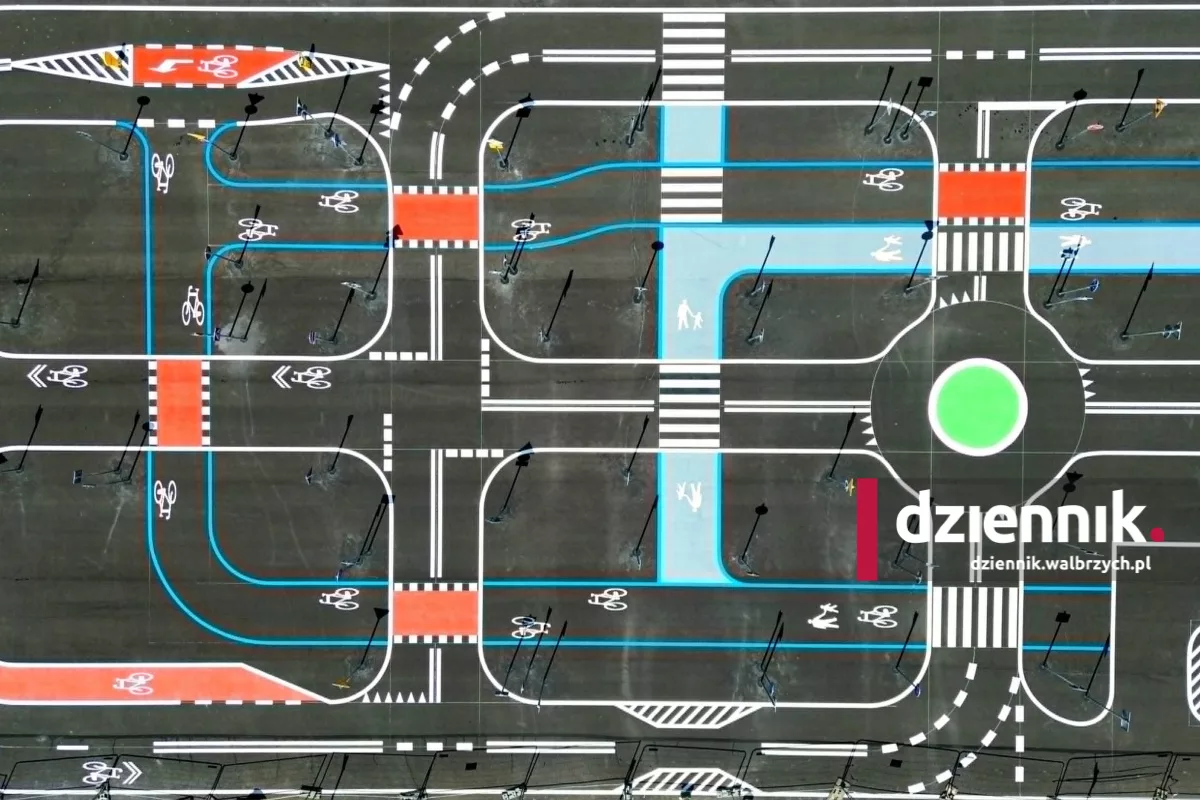 Świdnica ma nowe miasteczko rowerowe. W piątek otwarcie fot. materiały prasow