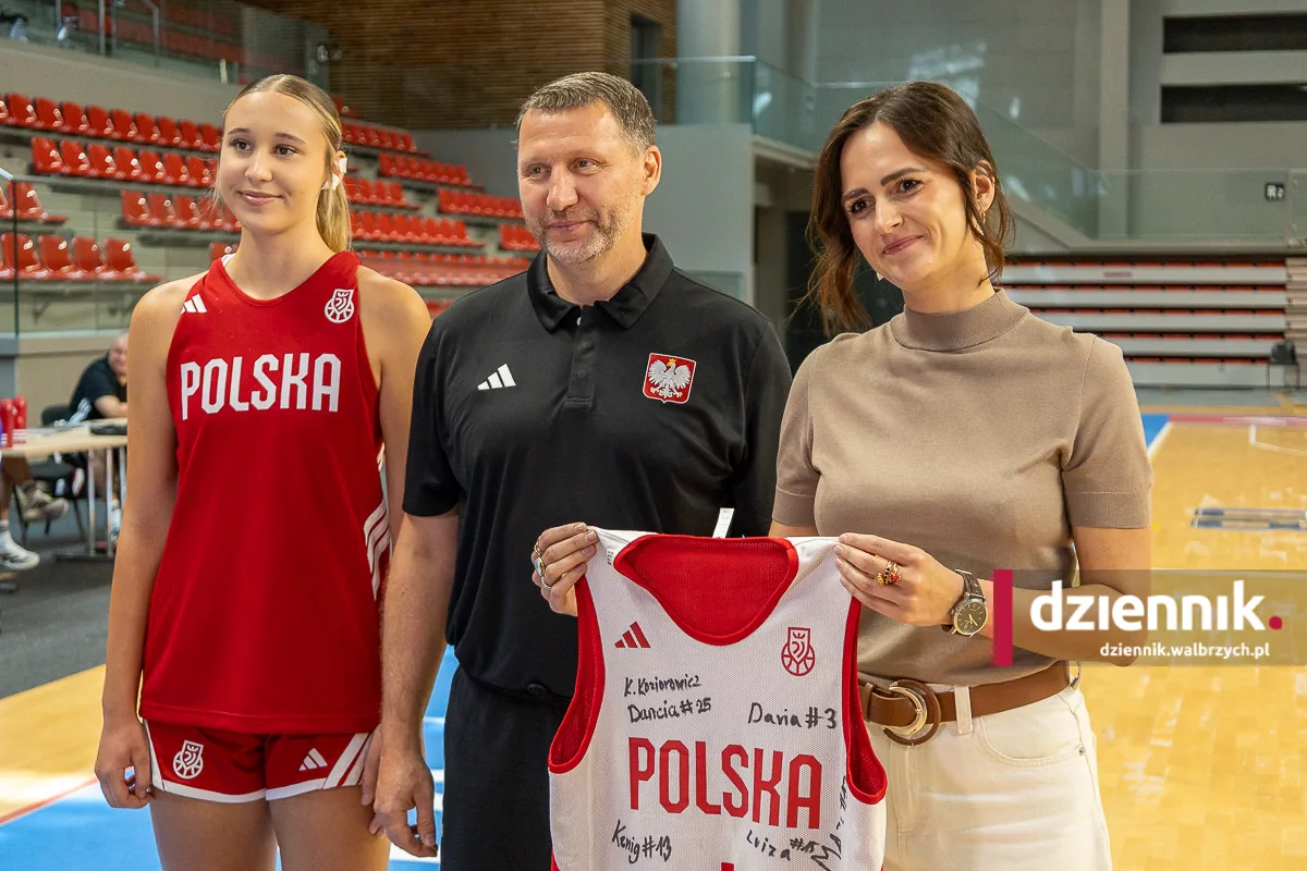 Kadra koszykarek U16 trenowała w Wałbrzychu. Tu szykowała się do Mistrzostw Europy
